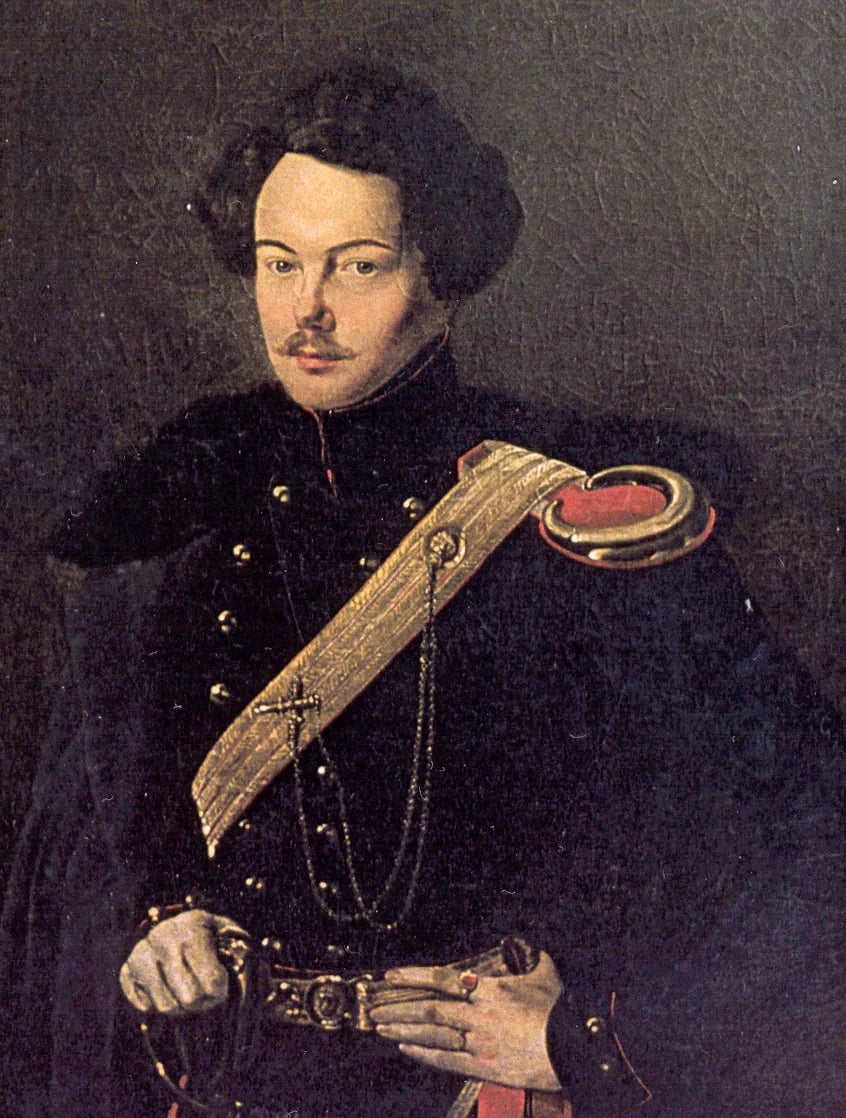 Porträt von Franz Wilhelm August Göler von Ravensburg (1809–1862) – Gedenkseite