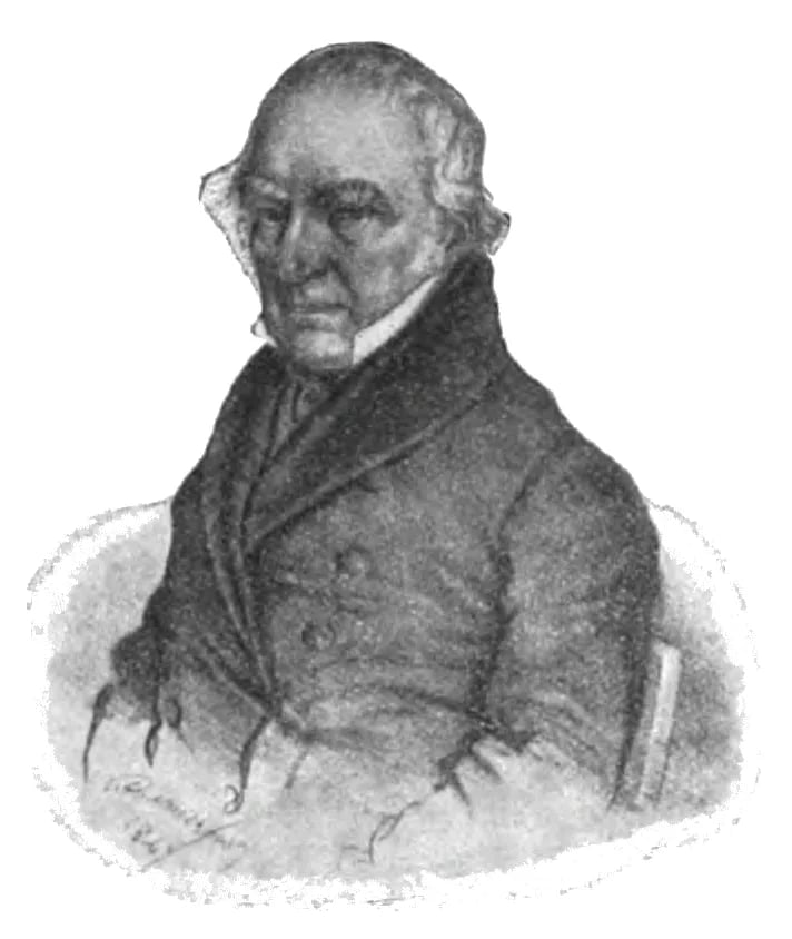 Porträt von Franz Xaver Zacherl (1772–1849) – Gedenkseite