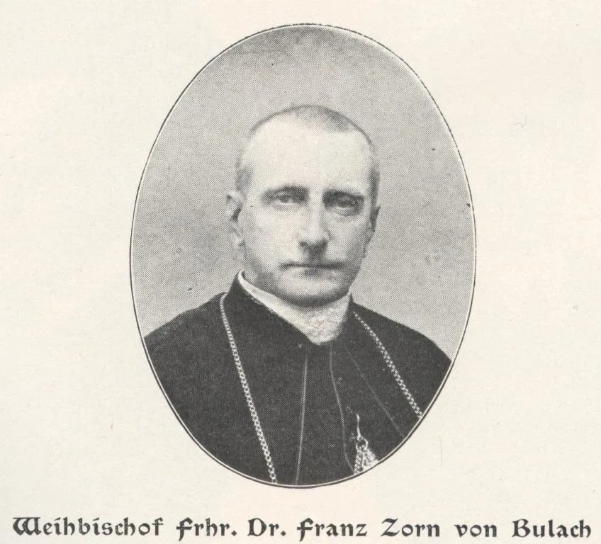 Porträt von Franz Zorn von Bulach (1858–1925) – Gedenkseite