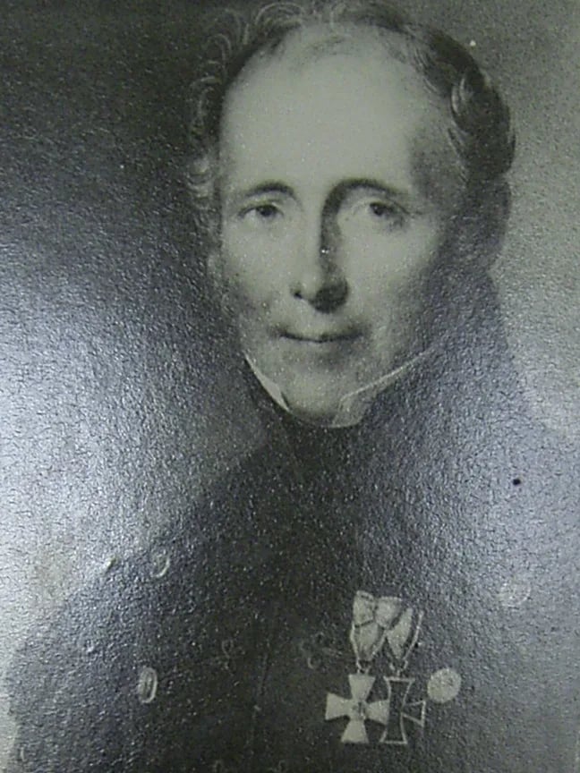 Porträt von Franz von Veltheim (1785–1839) – Gedenkseite