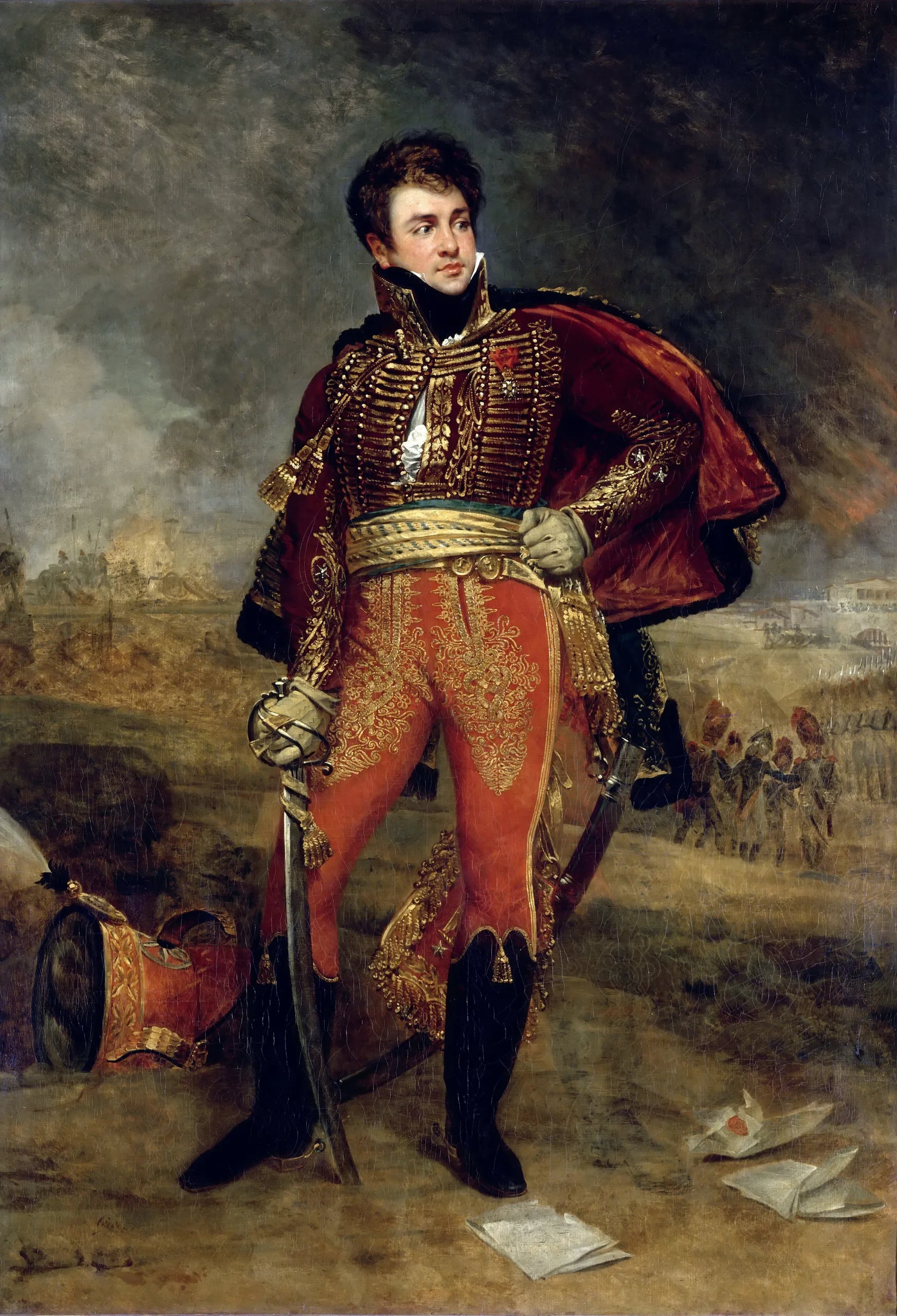 Porträt von François Fournier-Sarlovèse (1773–1827) – Gedenkseite