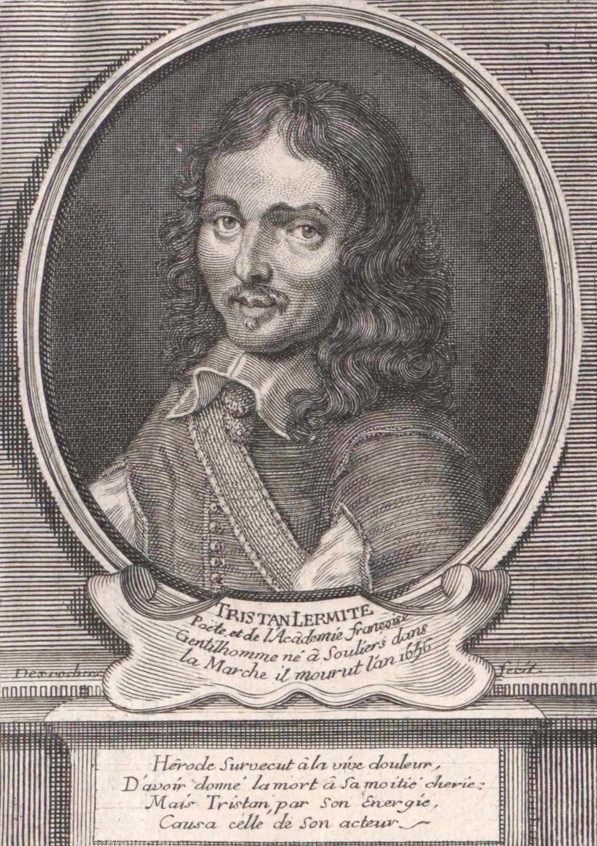 Portrait of François Tristan L’Hermite (1601–1655) – memorial page