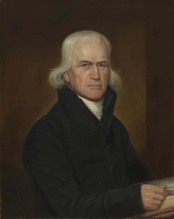 Porträt von Francis Asbury (1745–1816) – Gedenkseite