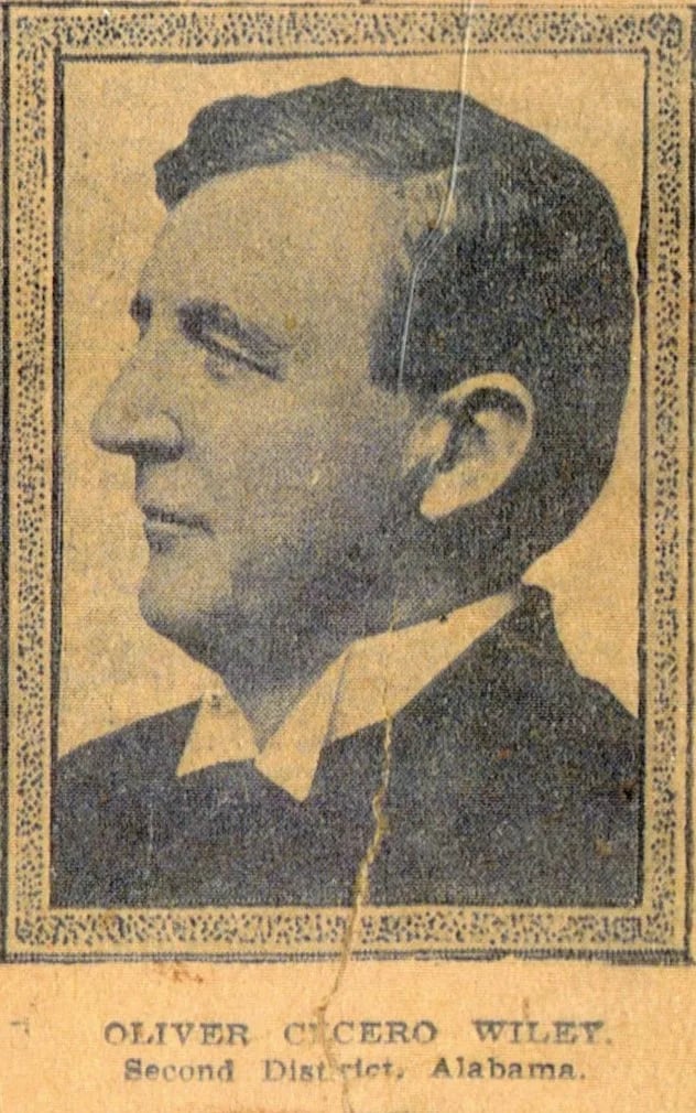 Portrait of Oliver C. Wiley (1851–1917) – memorial page