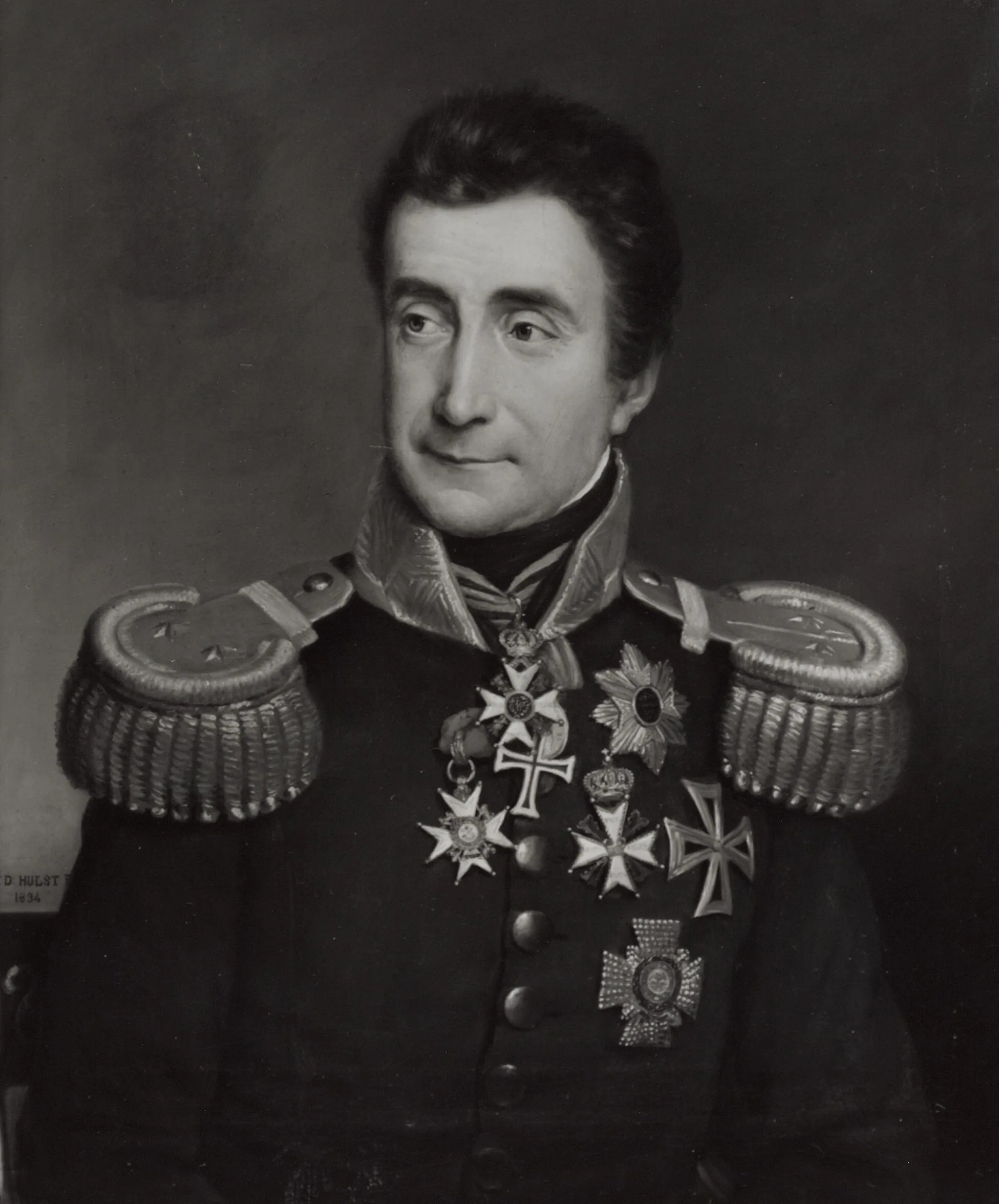 Porträt von Willem Frederik, graaf van Reede (1770–1838) – Gedenkseite