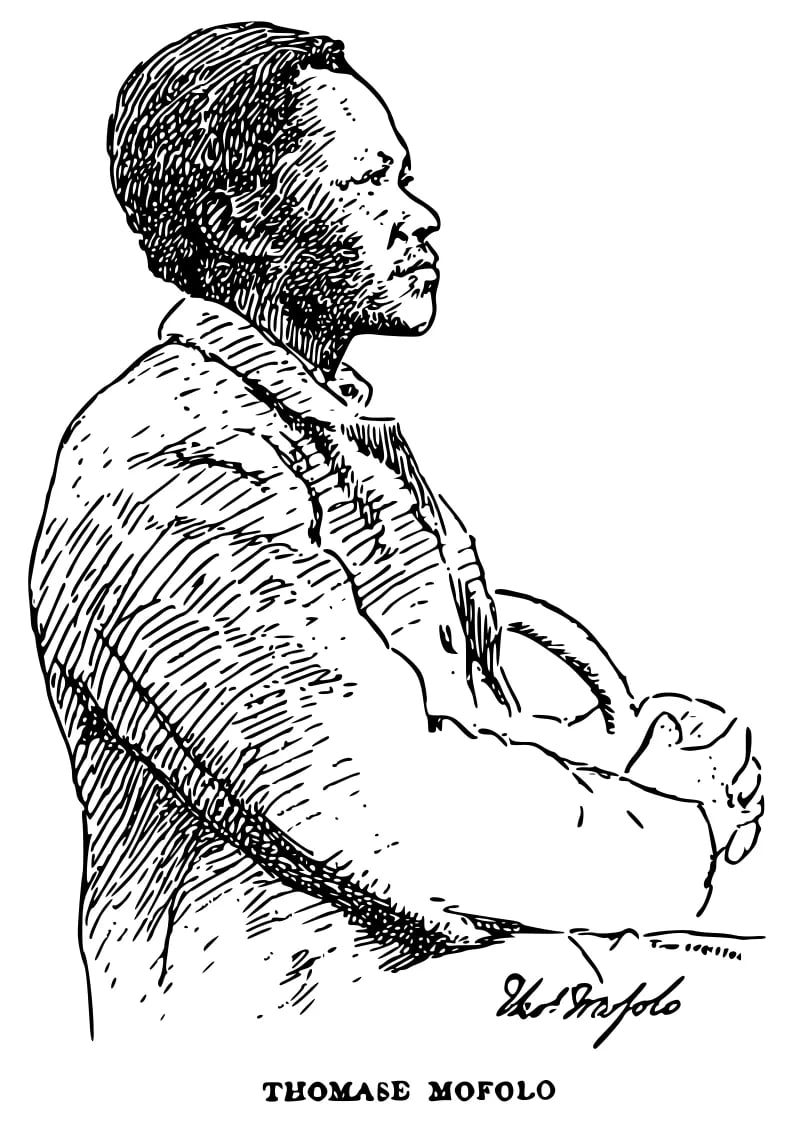 Portrait of Thomas Mofolo (1876–1948) – memorial page