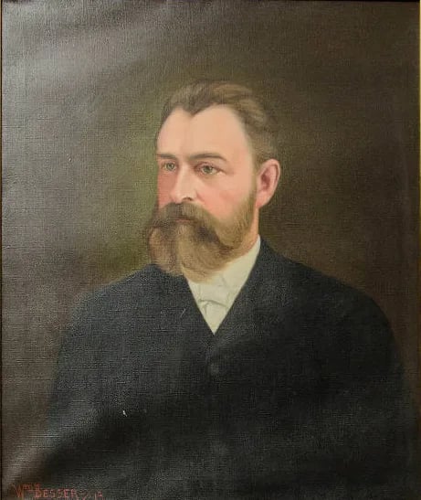 Porträt von Frederick Augustus Tritle (1833–1906) – Gedenkseite