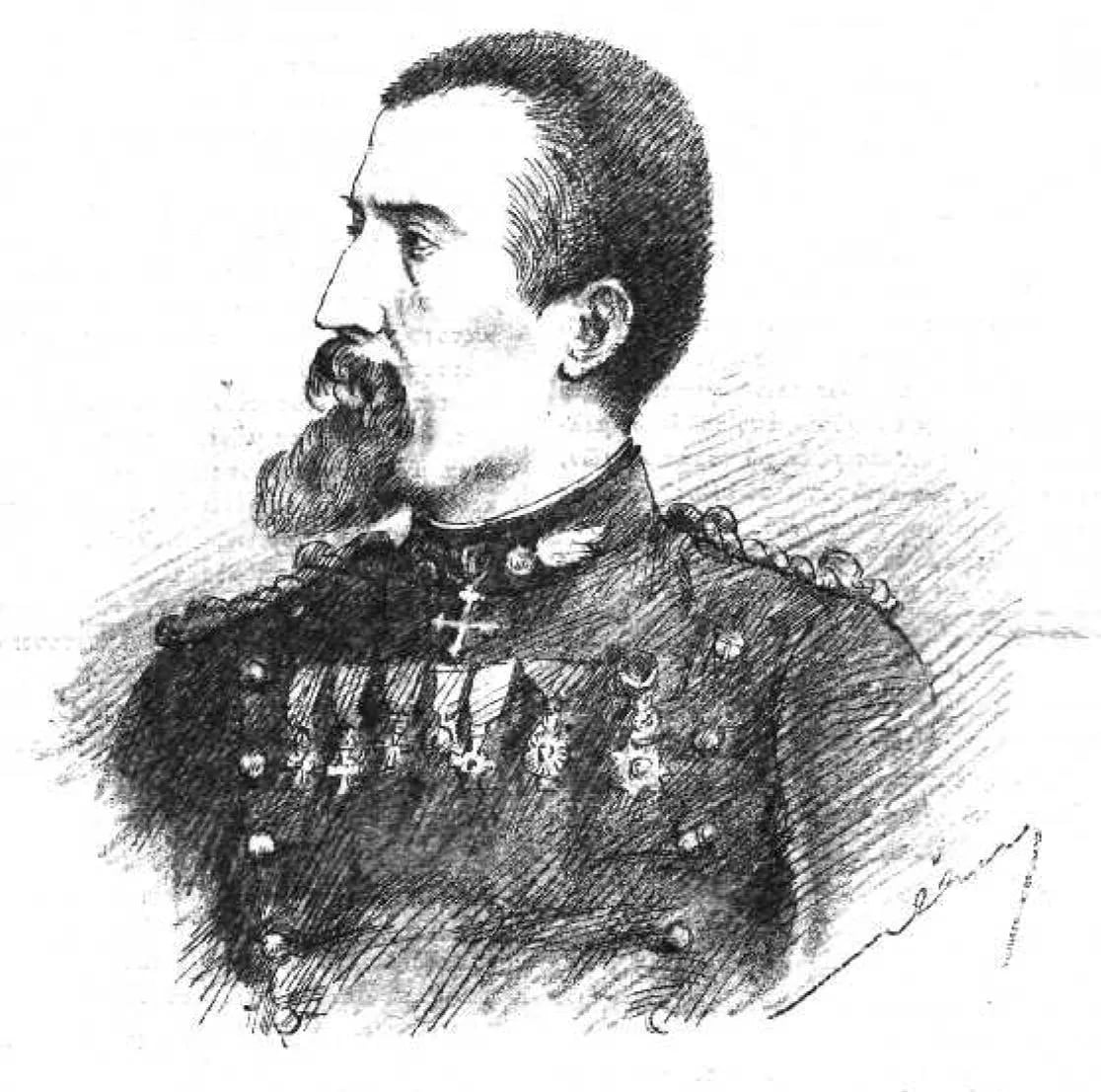 Portrait of Panos Kolokotronis (1836–1893) – memorial page