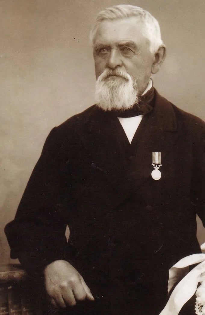 Portrait of Anders Sandstad (1804–1904) – memorial page