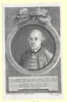 Porträt von Christian Ludolph Reinhold (1739–1791) – Gedenkseite