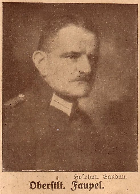 Portrait of Wilhelm Faupel (1873–1945) – memorial page