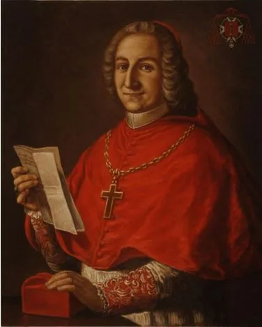 Porträt von Girolamo Colonna di Sciarra (1708–1763) – Gedenkseite