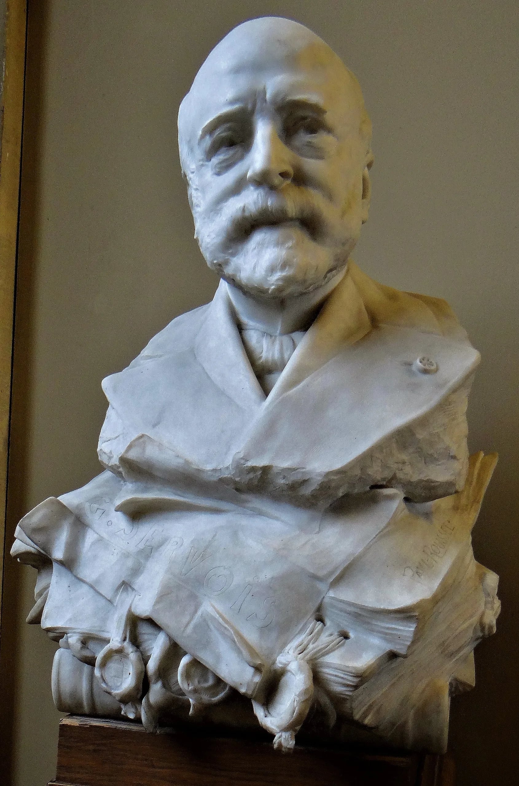 Portrait of Gustave Servois (1829–1927) – memorial page