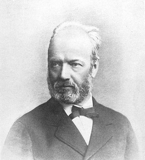 Portrait of Simon Caratsch (1826–1892) – memorial page