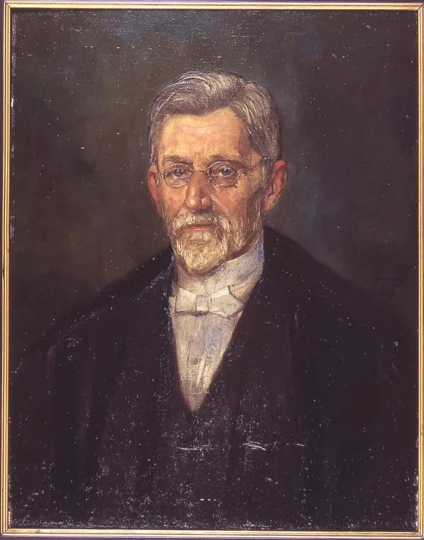Portrait of Dirk Christiaan Hesseling (1859–1941) – memorial page