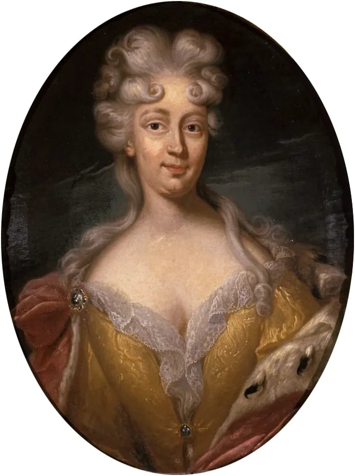 Porträt von Friederike Elisabeth von Sachsen-Eisenach (1669–1730) – Gedenkseite