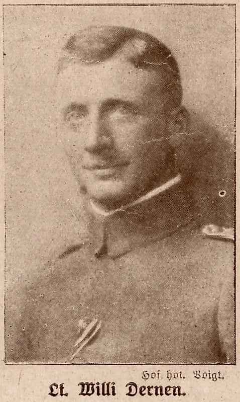 Portrait of Friedrich-Wilhelm Dernen (1884–1967) – memorial page