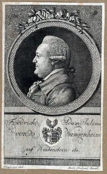 Porträt von Friedrich Adam Julius von Wangenheim (1749–1800) – Gedenkseite