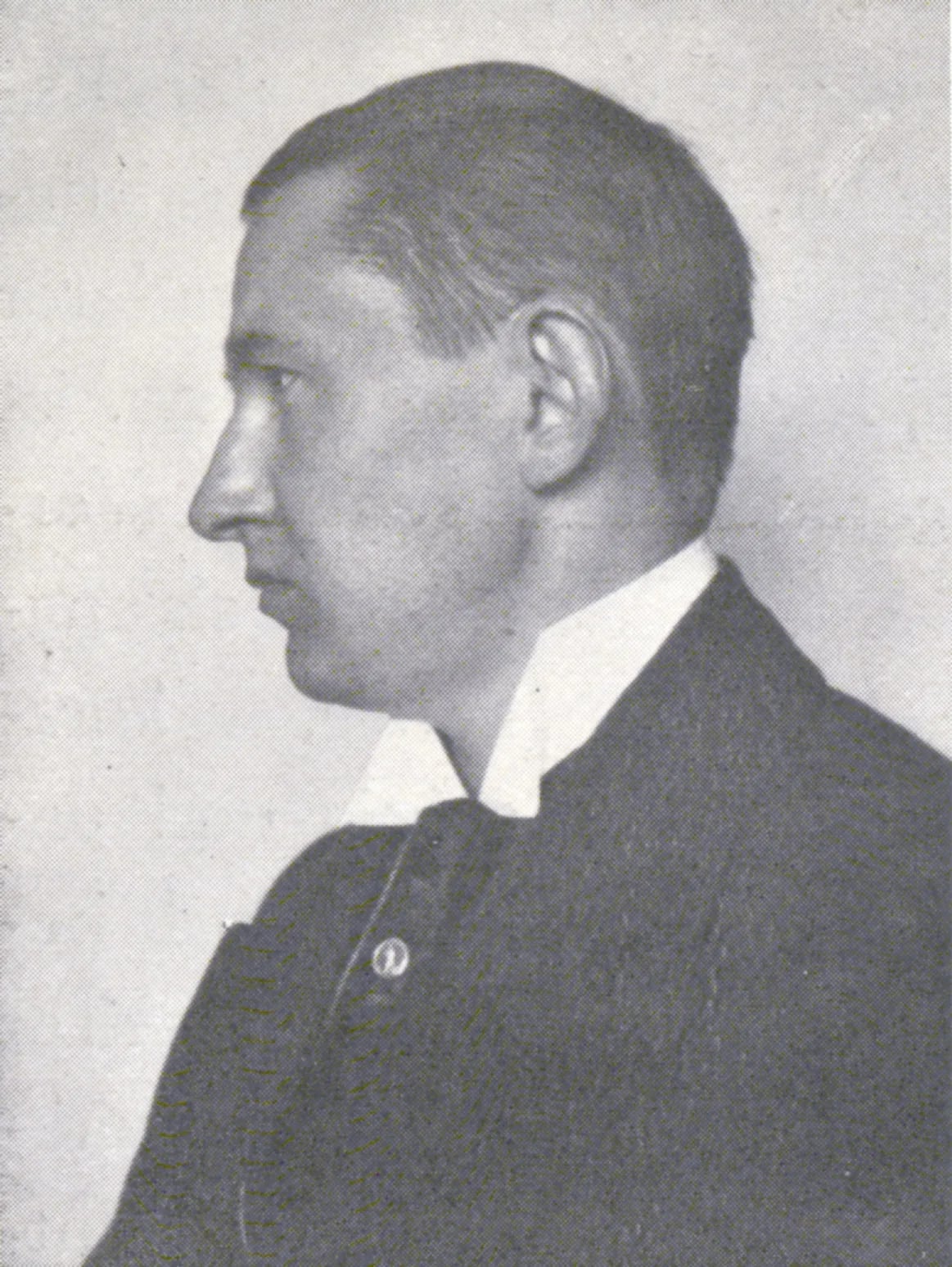 Porträt von Friedrich Bagdons (1878–1937) – Gedenkseite
