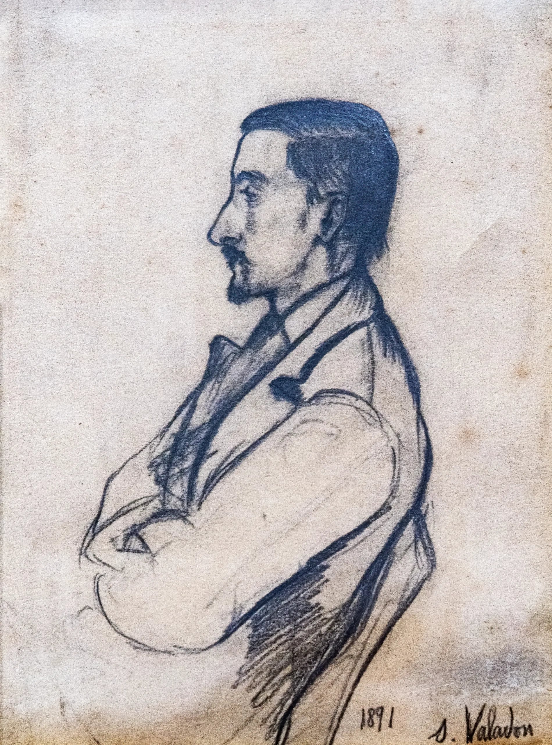 Porträt von Miquel Utrillo (1862–1934) – Gedenkseite