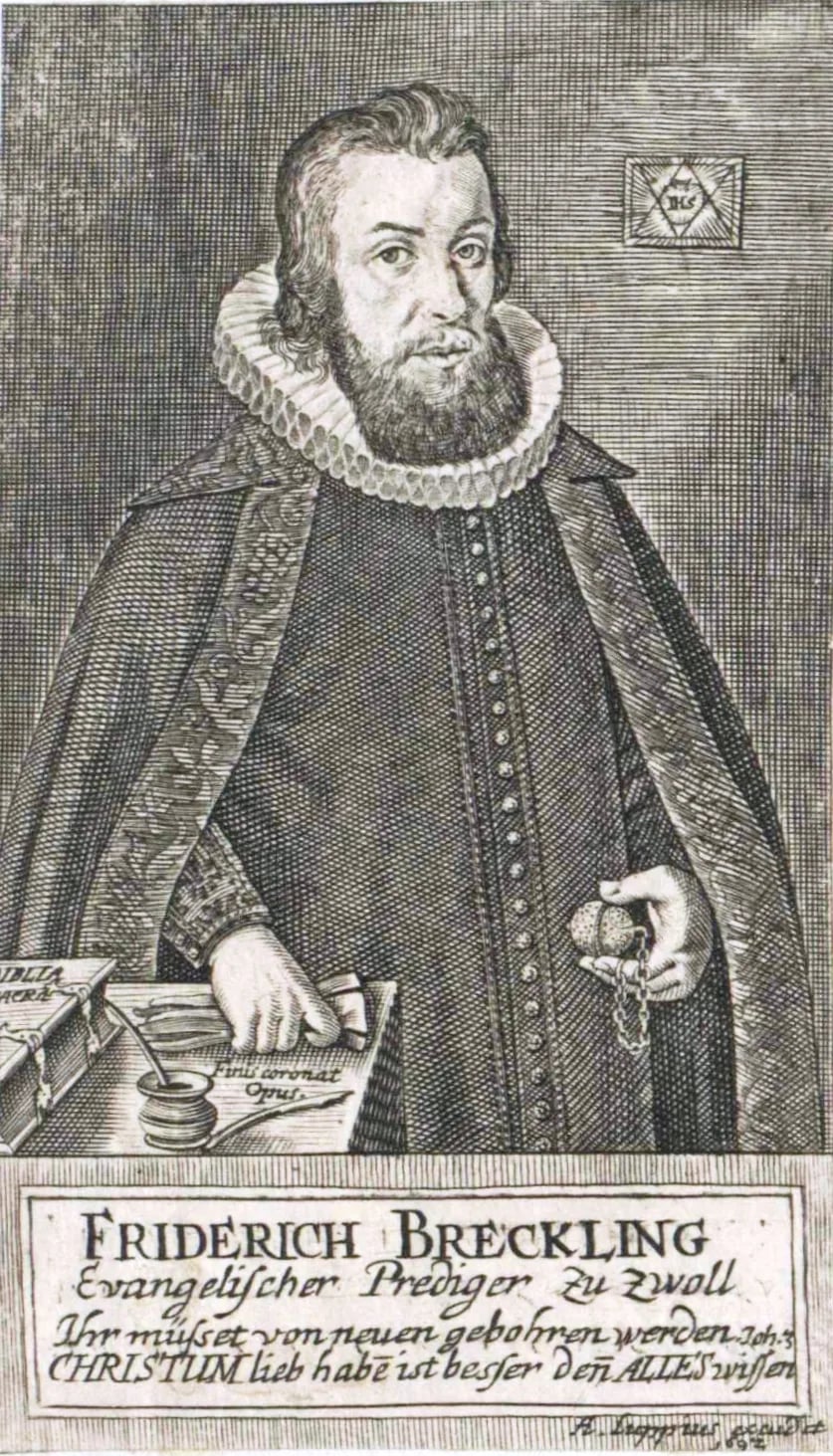 Porträt von Friedrich Breckling (1629–1711) – Gedenkseite