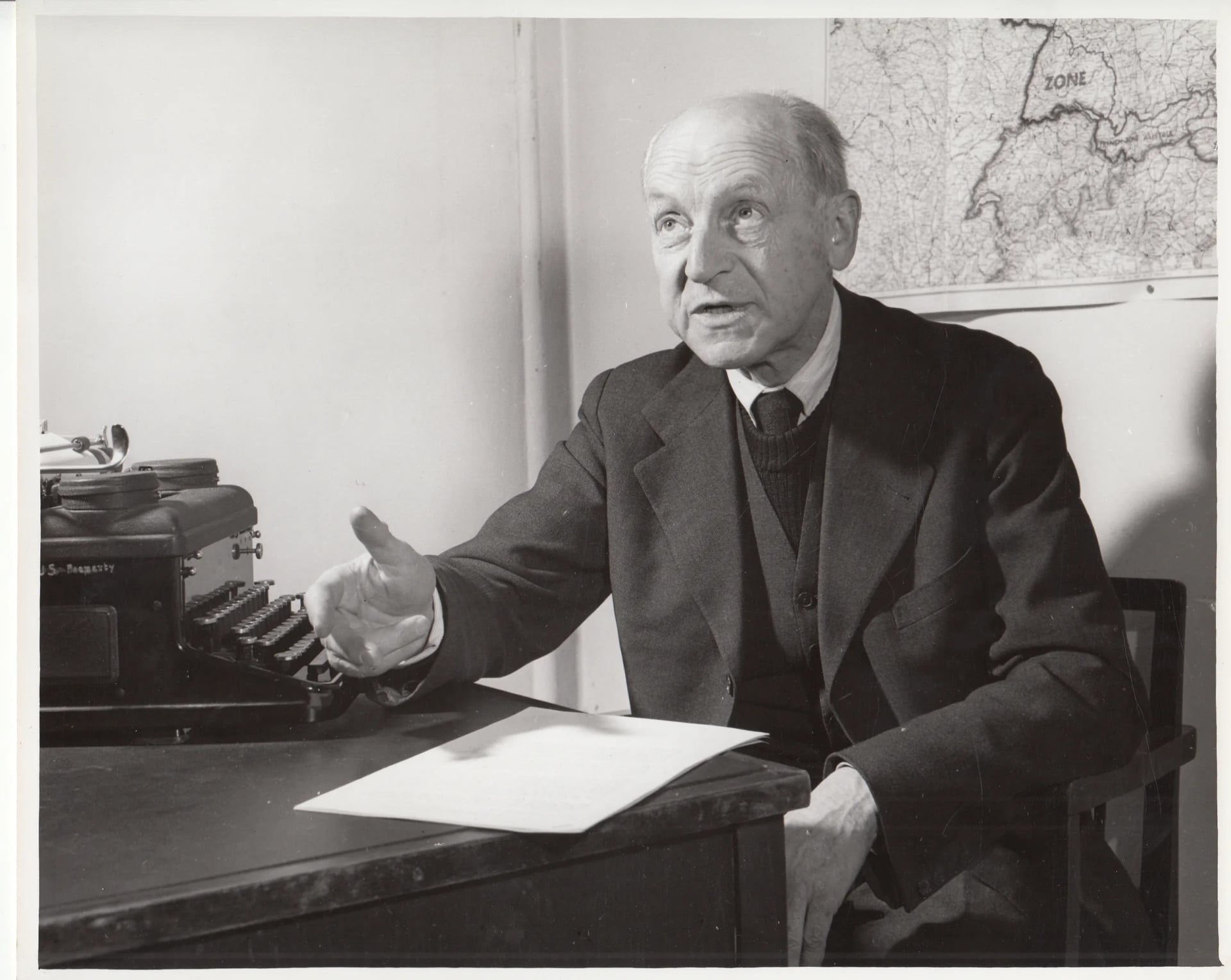 Porträt von Friedrich Gaus (1881–1955) – Gedenkseite