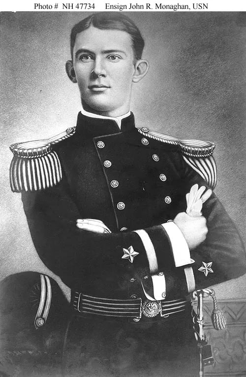 Porträt von John R. Monaghan (1873–1899) – Gedenkseite