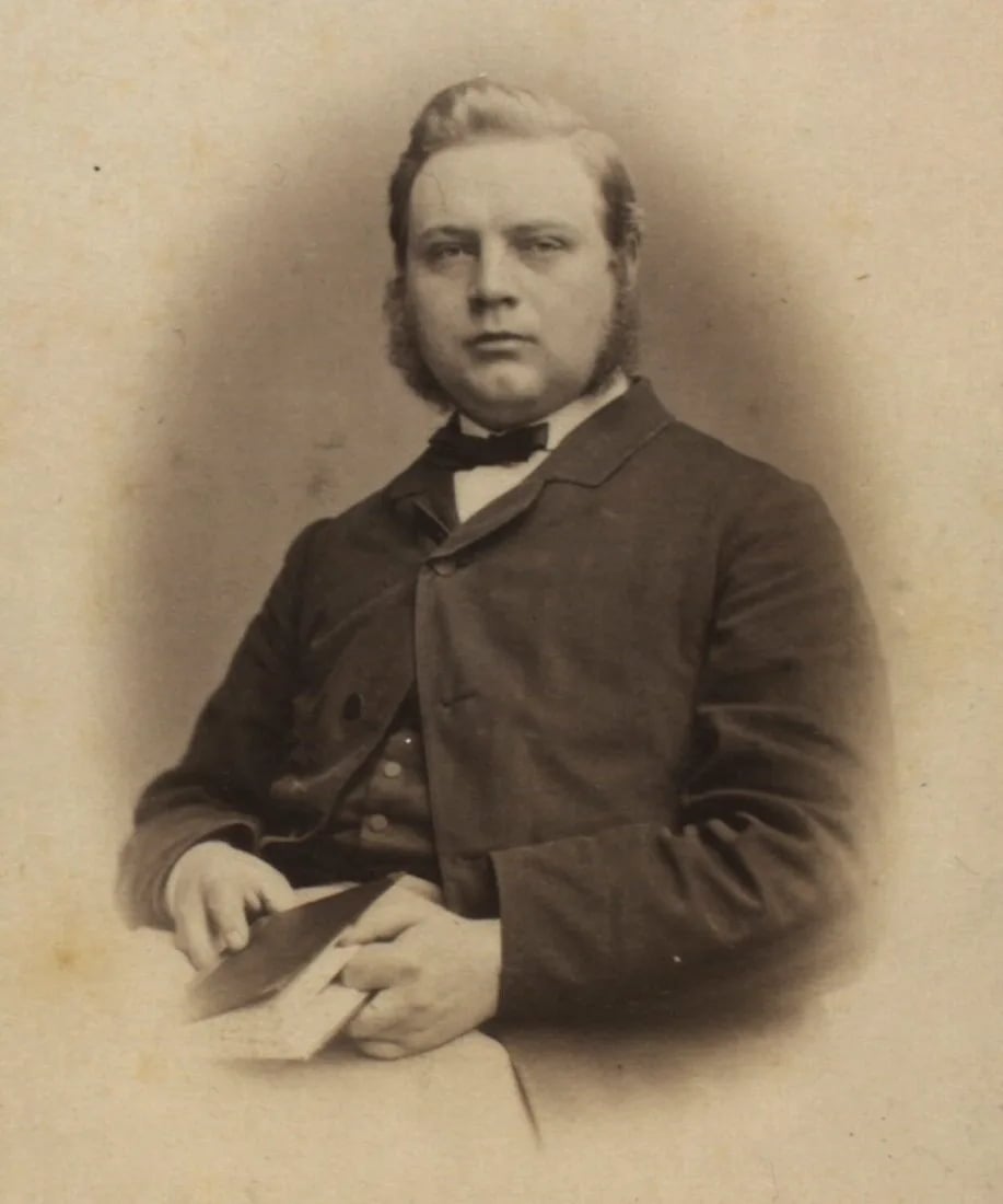 Portrait of Vilhelm Schousboe (1841–1900) – memorial page