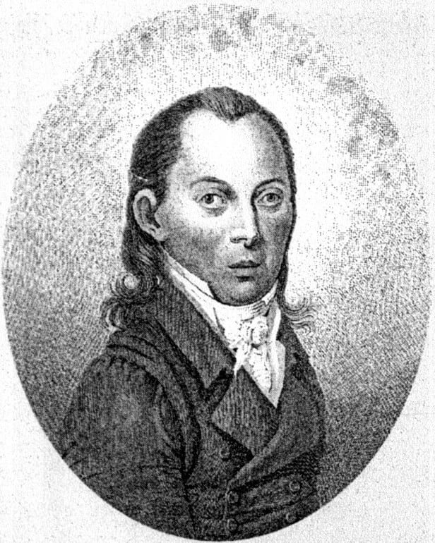 Porträt von Friedrich Herrmann (1775–1819) – Gedenkseite