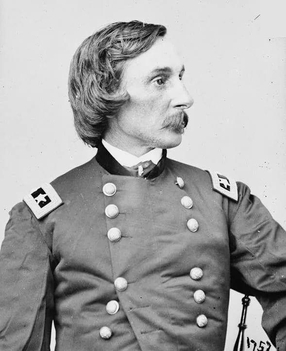 Porträt von Gouverneur Kemble Warren (1830–1882) – Gedenkseite