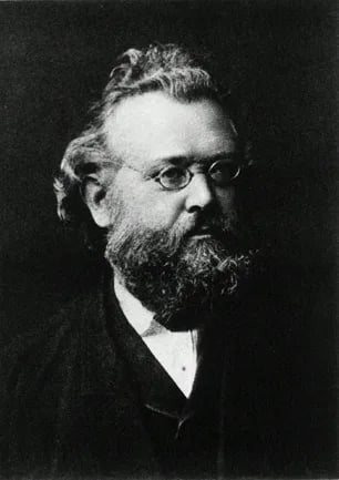 Porträt von Friedrich Klopfleisch (1831–1898) – Gedenkseite