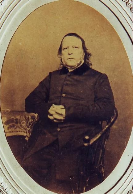 Porträt von Friedrich Ludwig Mallet (1792–1865) – Gedenkseite