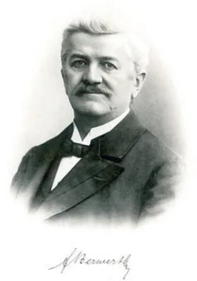 Portrait of Friedrich Martin Berwerth (1850–1918) – memorial page