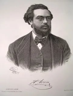 Porträt von Heinrich Adam (1839–1905) – Gedenkseite