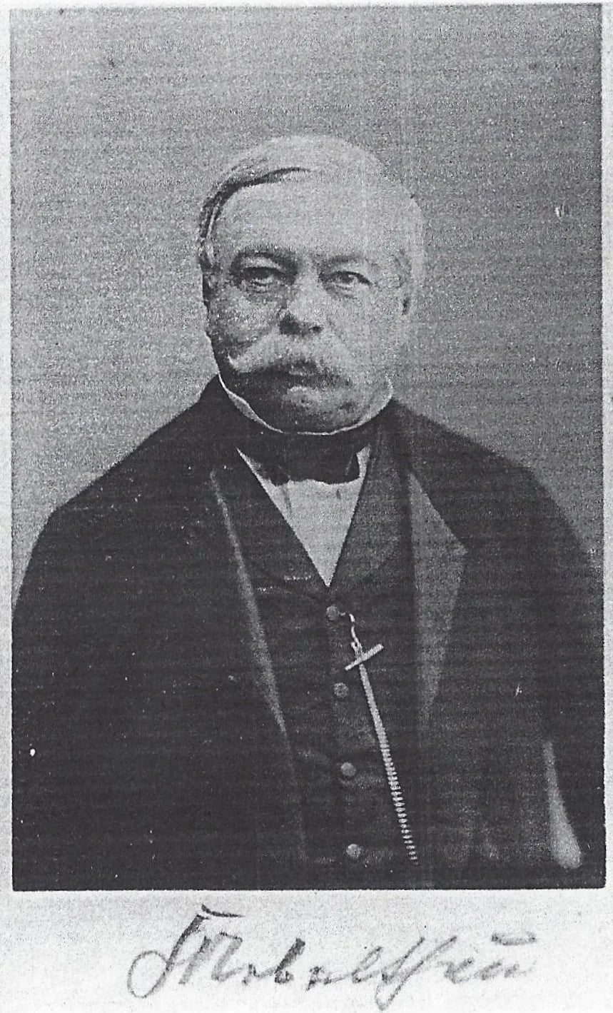 Portrait of Friedrich Nebelthau (1806–1875) – memorial page