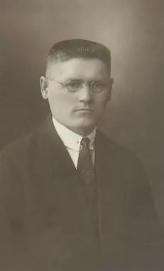 Portrait of Jonas Kriščiūnas (1888–1973) – memorial page
