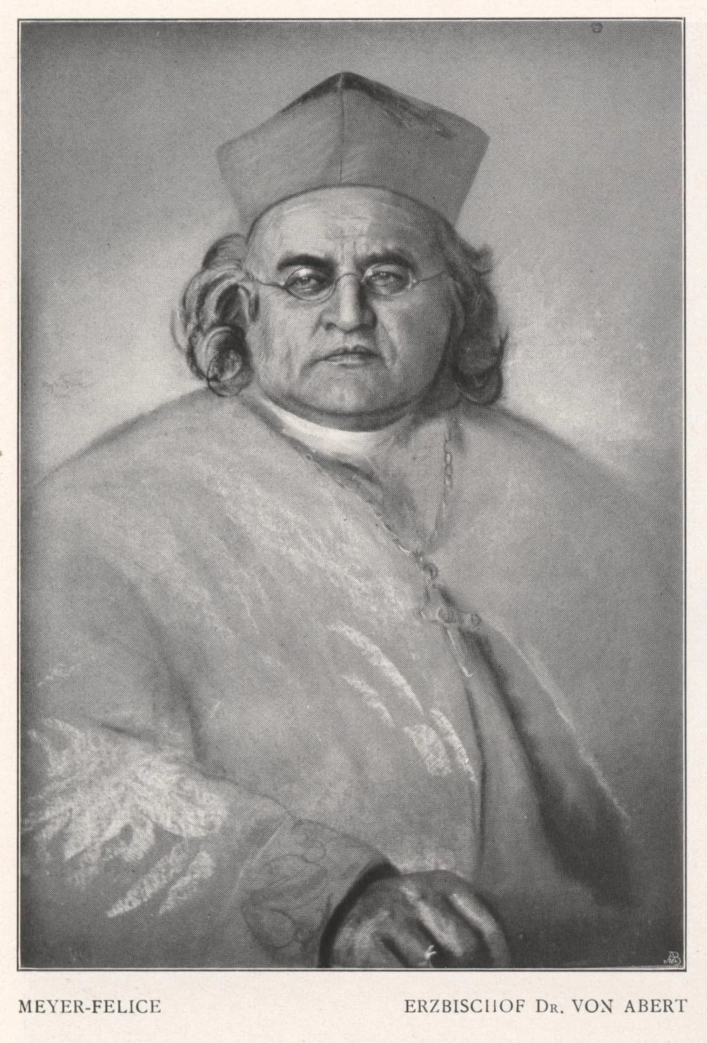 Porträt von Friedrich Philipp von Abert (1852–1912) – Gedenkseite
