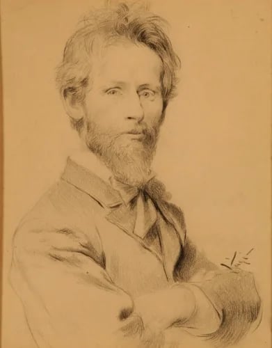 Porträt von Pál Vágó (1853–1928) – Gedenkseite