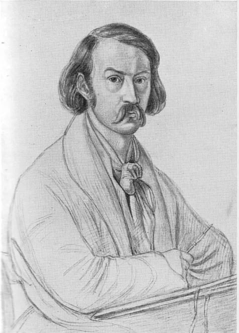 Portrait of Friedrich Preller der Ältere (1804–1878) – memorial page