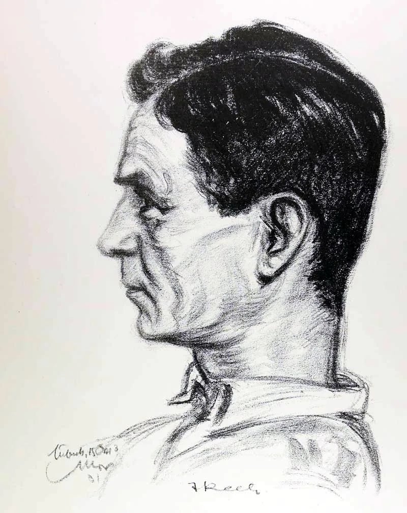 Portrait of Friedrich Reeh (1890–1965) – memorial page