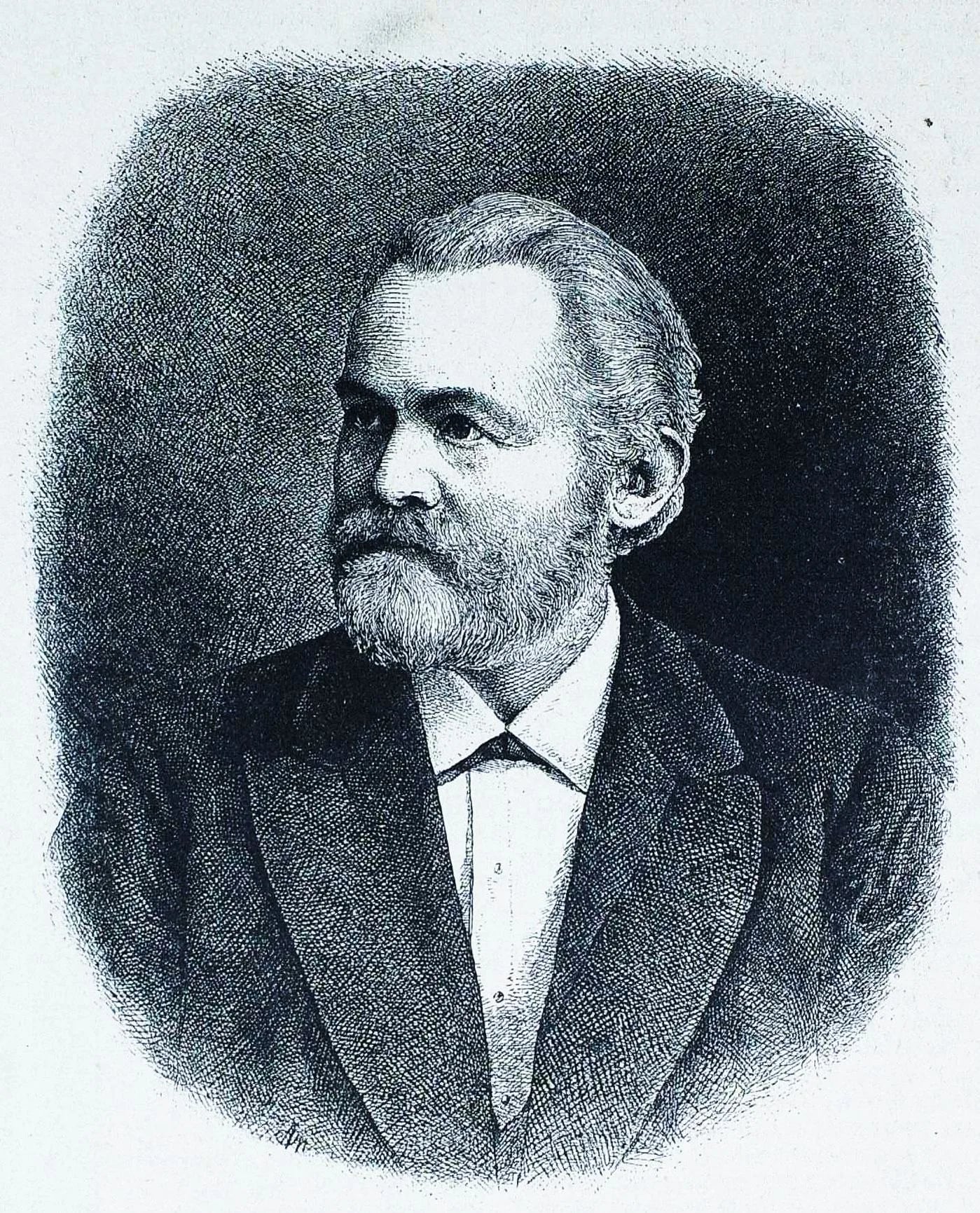 Portrait of Friedrich Schenck (1827–1900) – memorial page