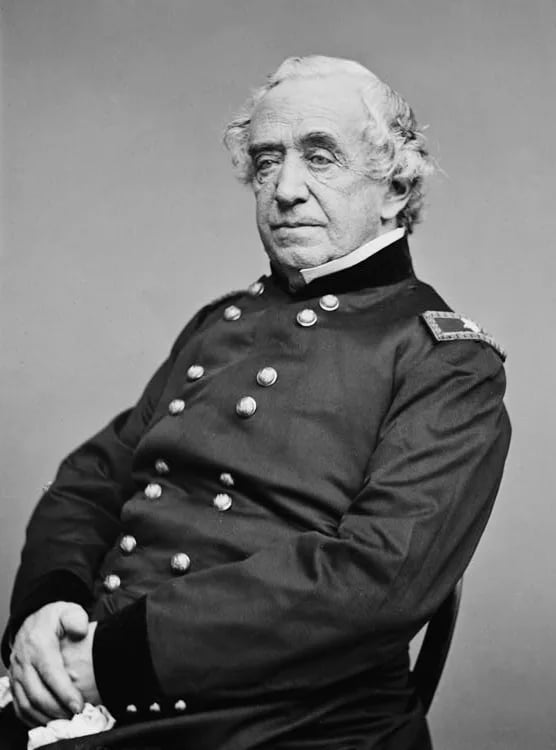 Porträt von Joseph Gilbert Totten (1788–1864) – Gedenkseite