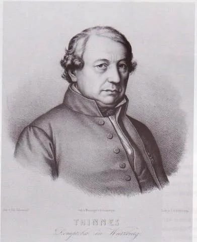 Porträt von Friedrich Thinnes (1790–1860) – Gedenkseite
