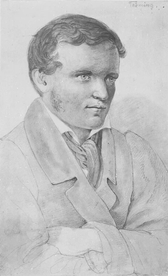 Porträt von Friedrich Thöming (1802–1873) – Gedenkseite