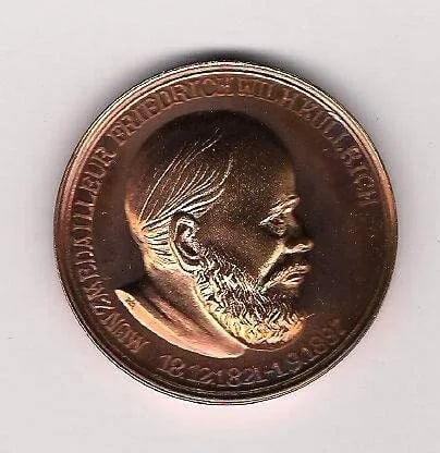 Porträt von Friedrich Wilhelm Kullrich (1821–1887) – Gedenkseite