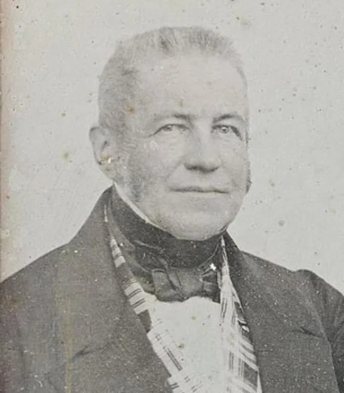 Porträt von Hendrik Backer (1792–1846) – Gedenkseite
