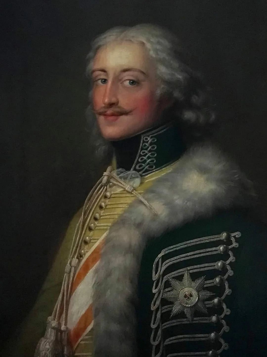 Porträt von Friedrich Wilhelm zu Solms-Braunfels (1770–1814) – Gedenkseite