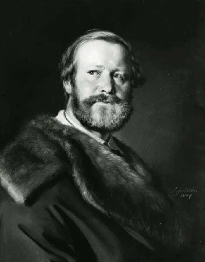 Portrait of Ernst Resch (1807–1864) – memorial page