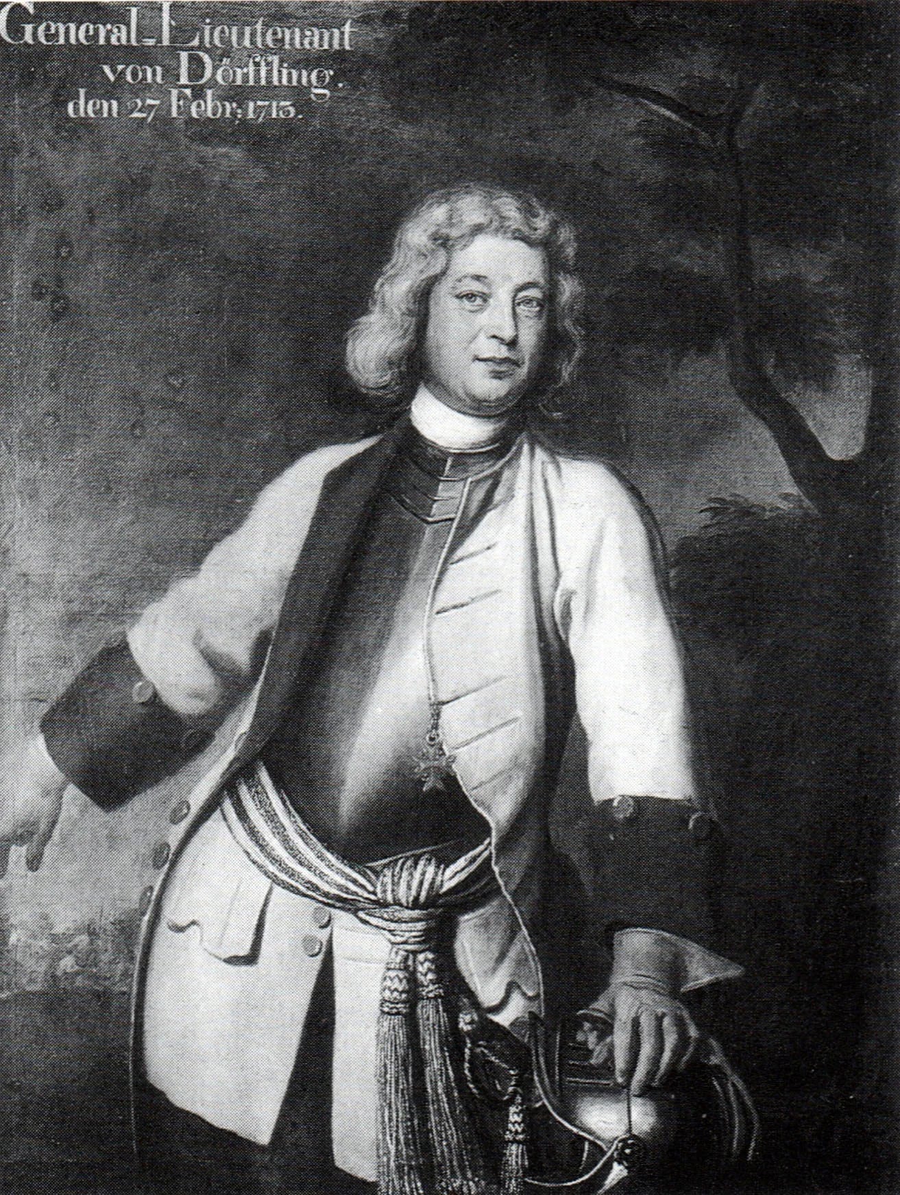 Porträt von Friedrich von Derfflinger (1663–1724) – Gedenkseite