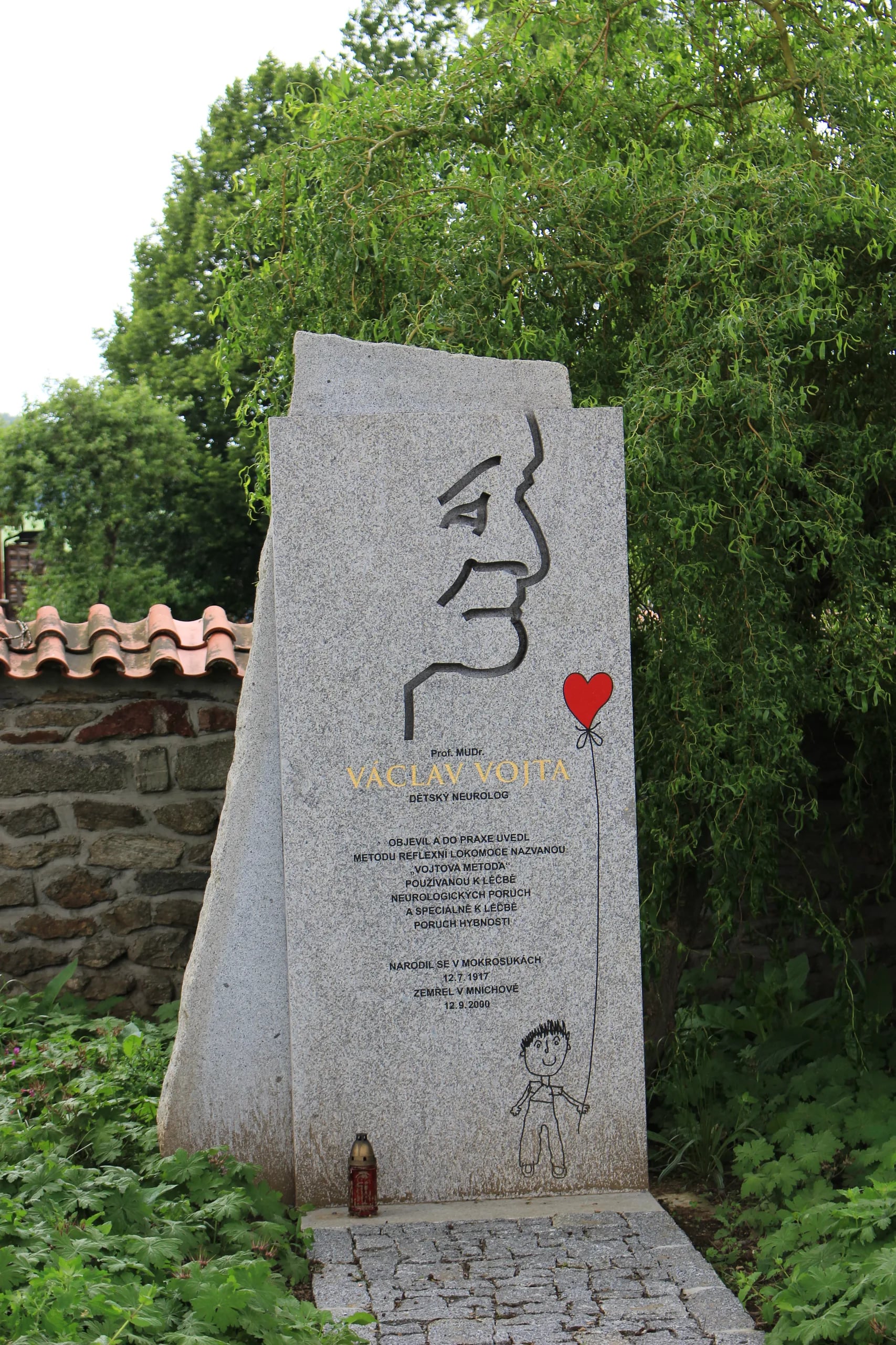 Portrait of Václav Vojta (1917–2000) – memorial page